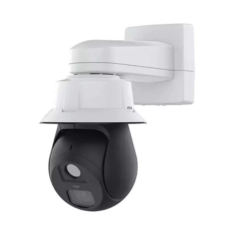 AXIS Q6411-LE telecamera di rete PTZ bispettrale, 4x 5MP, panorama 360°, 30 fps, IP66