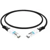 Azlan SF-NJAAKK0006-000.5M cavo in fibra ottica InfiniBand 0,5 m OSFP nero