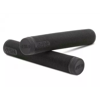 Aztek Lite Grips nero - manopole per scooter con tappi manubrio, 160mm, diametro interno 22,2mm
