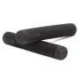 Aztek Lite Grips Ruby - manopole TPR per monopattino con tappi manubrio (coppia)