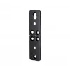 B-TECH SYSTEM X Staffa di montaggio su binario per BT8390 - 5mm dalla parete, nero