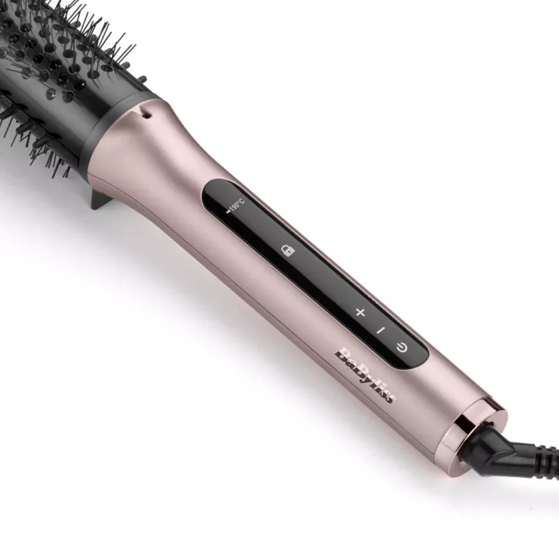 BaByliss HSB200E Volume Boost Spazzola lisciante riscaldata – rosa caldo