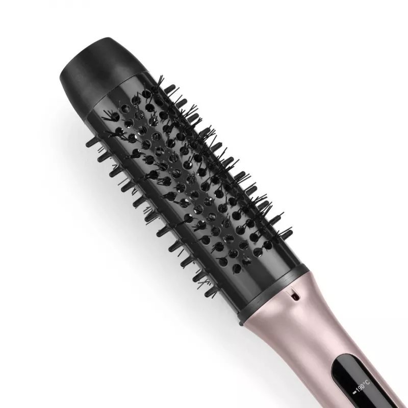 BaByliss HSB200E Volume Boost Spazzola lisciante riscaldata – rosa caldo
