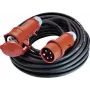 Bachmann 344.172 cavo di prolunga per esterni 25m H07RN-F 3G1.5 IP44 Schuko nero