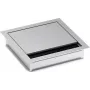 BACHMANN Passacavi quadrato in alluminio, argento anodizzato, 80x80mm, guarnizione a spazzole, a incasso, serie 930 5073741