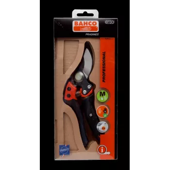 Bahco PXR-M2 cesoia bypass con impugnatura girevole nero/rosso (PXR-L2)
