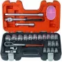 Bahco S240 Set di chiavi a bussola da 24 pezzi con attacco 1/2 pollice (10-32 mm)