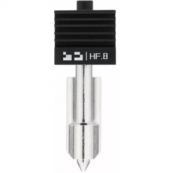 BambuLab High Flow Hotend con ugello in acciaio temprato - 0,8 mm, H2D Pro, H2D, H2S