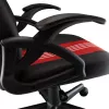Baracuda ABALONE-B/R sedia gaming nero/rosso – pelle PU ergonomica, braccioli 2D, gas lift classe 4