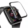 Baseus Protezione display in vetro temperato curvo 0,23 mm per Apple Watch 38 mm nero (SGAPWA4-C01)