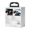 Baseus Big Energy Supporto da auto con caricabatterie wireless 15W per iPhone 12/13 (Nero)
