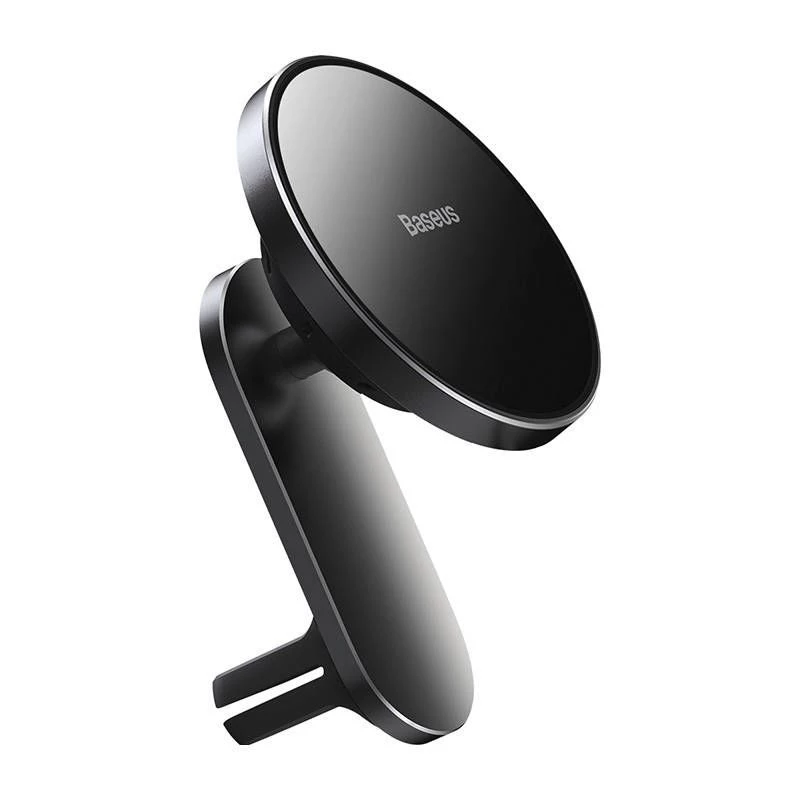 Baseus Big Energy Supporto da auto con caricabatterie wireless 15W per iPhone 12/13 (Nero)