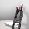 Baseus Cafule cavo robusto in nylon intrecciato USB-A a USB-C QC3.0 2A 3M rosso (CATKLF-U09)