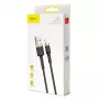 Baseus Cafule cavo Lightning 2A 3m oro/nero (CALKLF-RV1)