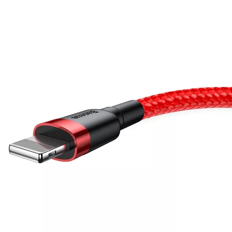Baseus Cafule cavo Lightning 2A 3m rosso/nero (CALKLF-R09)