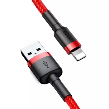 Baseus Cafule cavo Lightning 2A 3m rosso/nero (CALKLF-R09)