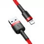 Baseus Cafule cavo Lightning 2A 3m rosso/nero (CALKLF-R09)