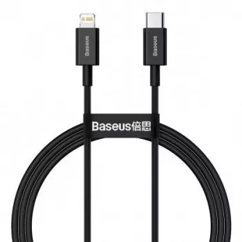 Baseus Superior Series Cavo da USB-C a Lightning, 20W PD, 1 m, Nero (CATLYS-A01)