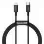 Baseus Superior Series Cavo da USB-C a Lightning, 20W PD, 1 m, Nero (CATLYS-A01)