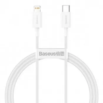 Baseus Superior Series Cavo USB-C a Lightning, 20W PD, 1 m, bianco (CATLYS-A02)
