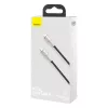 Baseus Cafule Series cavo in metallo USB-C a Lightning PD 20W 1m nero