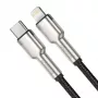 Baseus Cafule Series cavo in metallo USB-C a Lightning PD 20W 1m nero