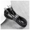 Baseus Cavo Cafule USB 2.0 da Type-A a Micro B Maschio-Maschio 2m (Nero)