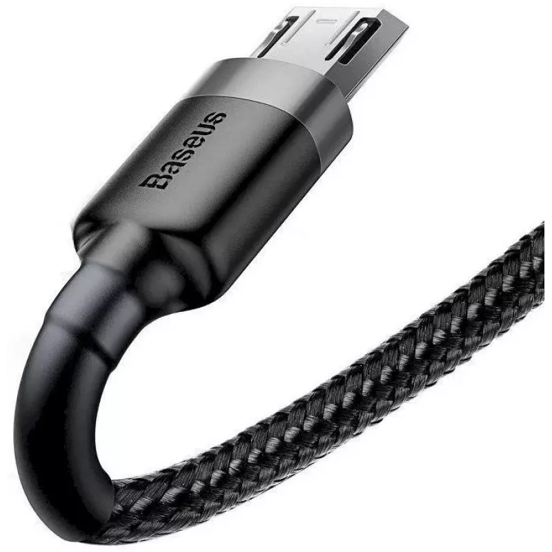 Baseus Cavo Cafule USB 2.0 da Type-A a Micro B Maschio-Maschio 2m (Nero)