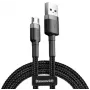 Baseus Cavo Cafule USB 2.0 da Type-A a Micro B Maschio-Maschio 2m (Nero)