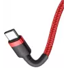 Baseus Cafule Cavo di ricarica flash USB-C a USB-C PD 2.0 60W, 2m, rosso (CATKLF-H09)