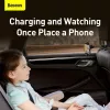 Baseus Supporto auto con ricarica wireless Energy Storage porta telefono per sedile posteriore 15W nero (WXHZ-01)