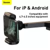 Baseus Supporto auto con ricarica wireless Energy Storage porta telefono per sedile posteriore 15W nero (WXHZ-01)