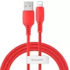 Baseus Colorful Cable USB-A a Lightning 2.4A 1.2m rosso