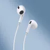 Baseus Encok C17 cuffie in-ear con filo e microfono USB Type-C bianco (NGCR010002)