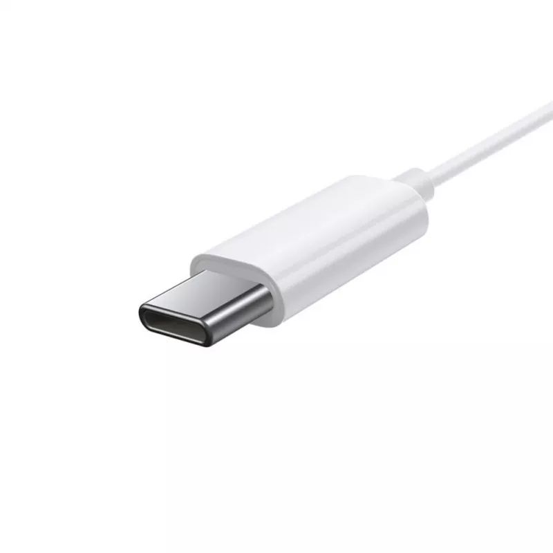 Baseus Encok C17 cuffie in-ear con filo e microfono USB Type-C bianco (NGCR010002)