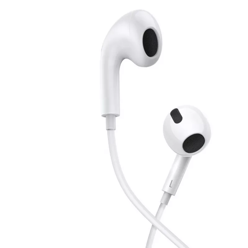 Baseus Encok C17 cuffie in-ear con filo e microfono USB Type-C bianco (NGCR010002)