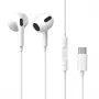 Baseus Encok C17 cuffie in-ear con filo e microfono USB Type-C bianco (NGCR010002)