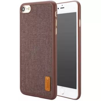Baseus Custodia Grain per Apple iPhone 7/8/SE (2020)/SE (2022) - marrone