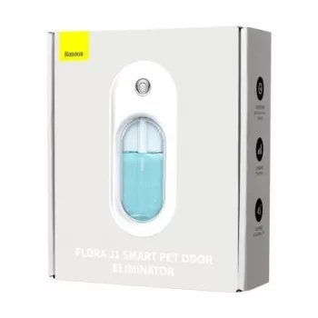 Baseus Home for Pet Flora J1 neutralizzatore di odori per animali, 30 giorni di autonomia, 1500 mAh, bianco (ACFJ000002)