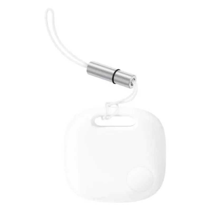 Baseus Home Intelligent T2 Pro portachiavi localizzatore wireless di chiavi e oggetti BT 5.0 bianco (FMTP000002)