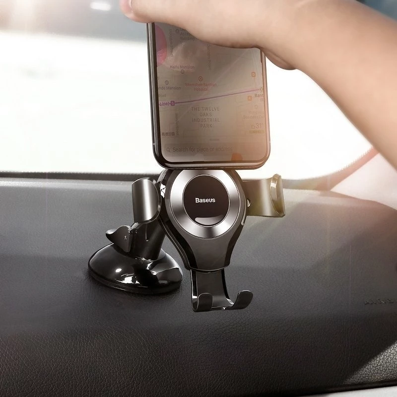 Baseus Supporto magnetico per cellulare da cruscotto - nero