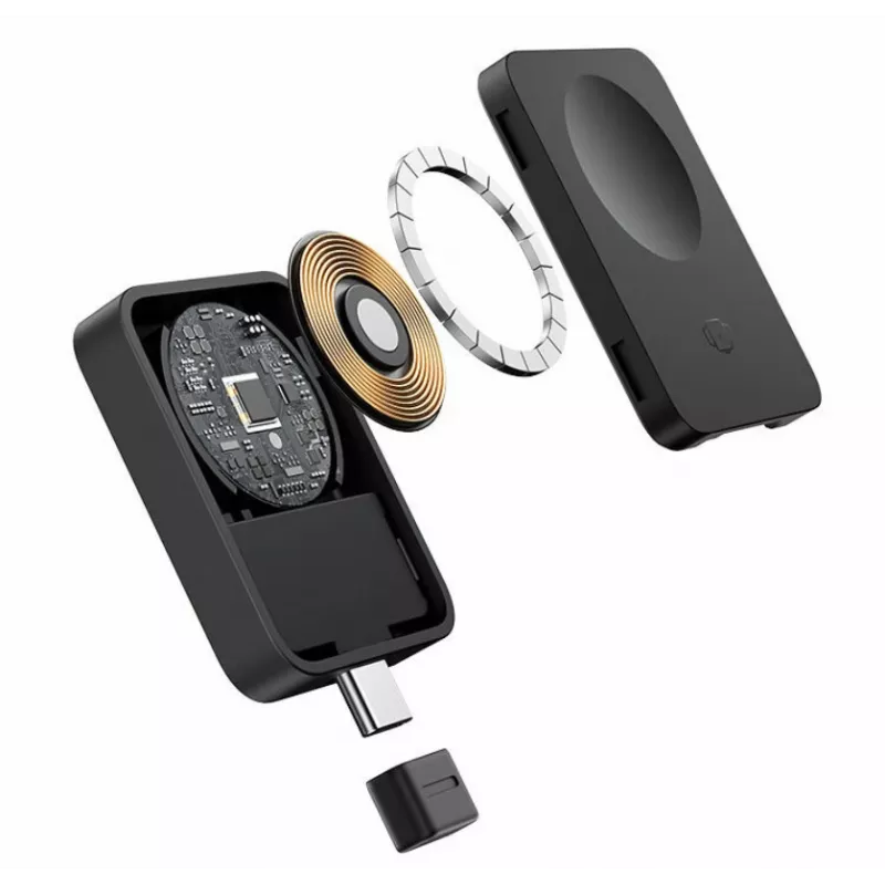 Baseus MagPro Caricatore a induzione wireless per Apple Watch, 2,5W, nero