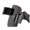 Baseus Metal Age Gravity supporto auto per telefono per slot CD (nero) SUYL-J01
