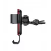 Baseus Metal Age Gravity supporto auto per telefono per slot CD (nero) SUYL-J01