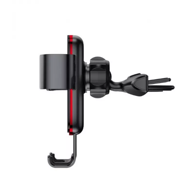 Baseus Metal Age Gravity supporto auto per telefono per slot CD (nero) SUYL-J01