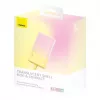 Baseus Popsicle 5200mAh 20W powerbank con cavo Lightning integrato e cavo Baseus Simple USB-C a USB-C 60W 30cm bianco - giallo-rosa