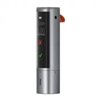 Baseus SafeJourney Pro etilometro da auto, grigio, USB-C, 470 mAh