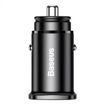 Baseus Square caricabatterie da auto PPS QC4.0 / PD3.0 5A 30W (nero)