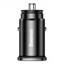 Baseus Square caricabatterie da auto PPS QC4.0 / PD3.0 5A 30W (nero)