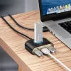 Baseus Square Round Adattatore USB USB 3.0 / 3x USB 2.0 / 1m
